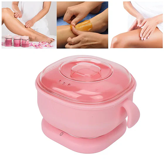 Portable Silicone Wax Warmer / Wax Heater Machine Hot Pot Hot Hair Removal