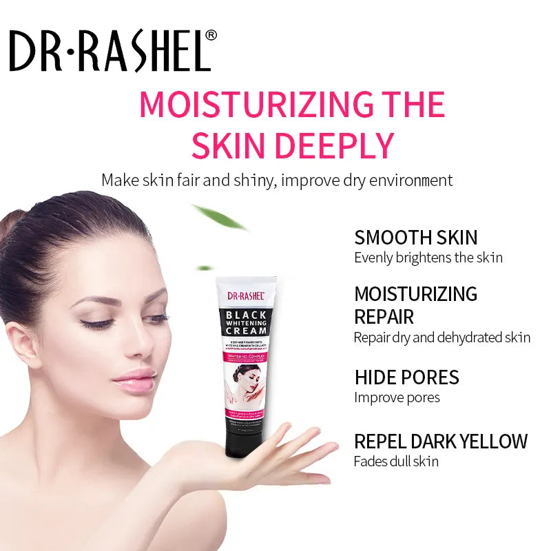 Dr Rashel Black Whitening Cream ,Body Cream 100g