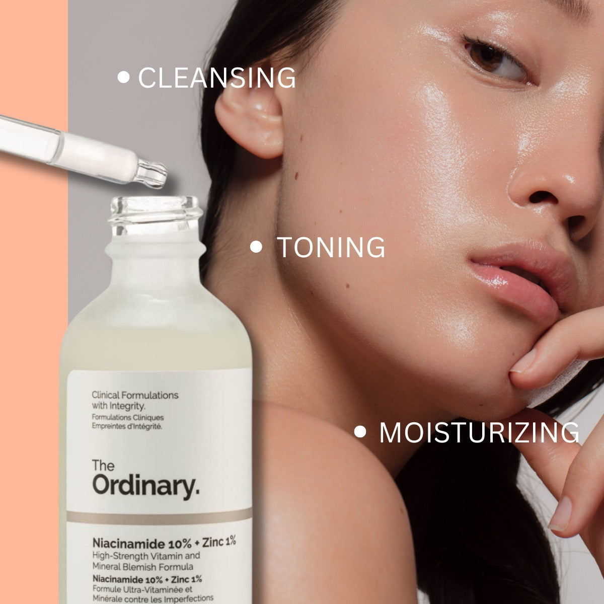 The Ordinary Skin Brightening Niacinamide 10% + Zinc 1% Serum 30ml