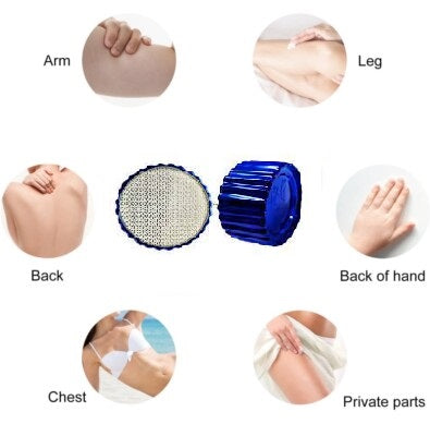 Hair Removal Tool – Quick & Easy Epilator for Smooth Skin, Portable & Painless Electric Hair Remover for Face, Arms, Legs & Body, Gentle Exfoliation & Long-Lasting Results