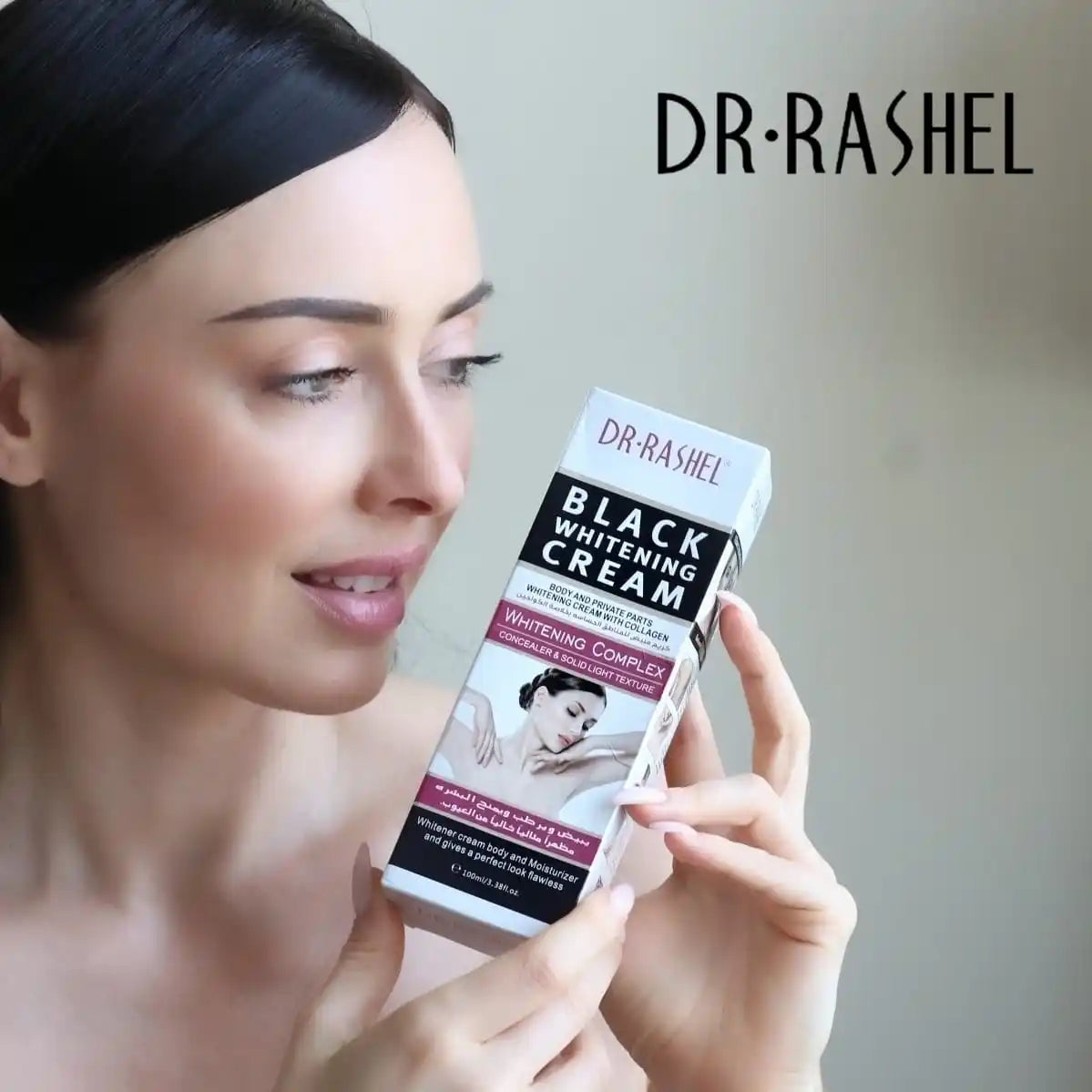 Dr Rashel Black Whitening Cream ,Body Cream 100g