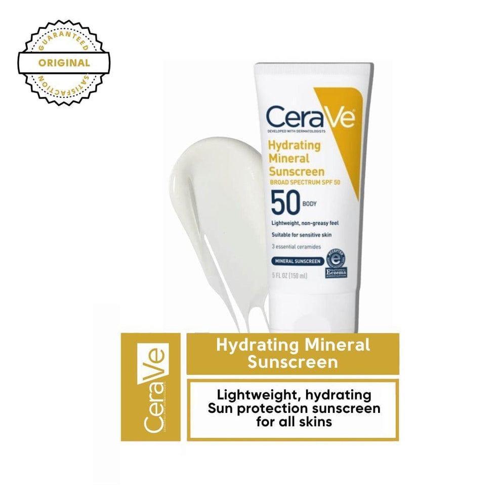 CeraVe Hydrating Mineral Sunscreen SPF 50  50ml