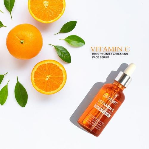DR RASHEL Vitamin C Face Serum – Brightening &amp; Anti-Aging Skin Care, 50ml